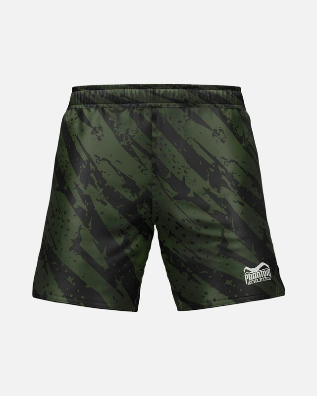 Phantom Athletics MMA Shorts EVO Tiger Camo - Grijs