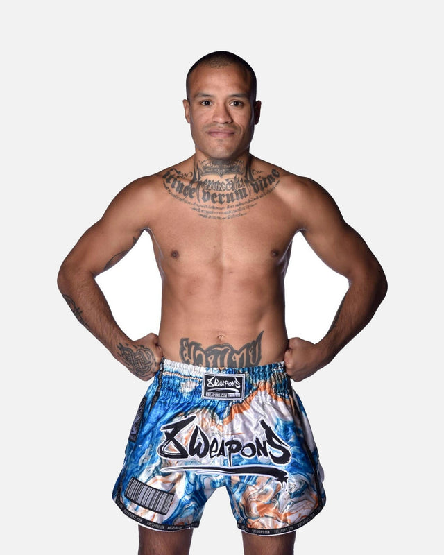 8 WEAPONS Muay-Thai-Shorts Vivo Vertigo - Mehrfarbig