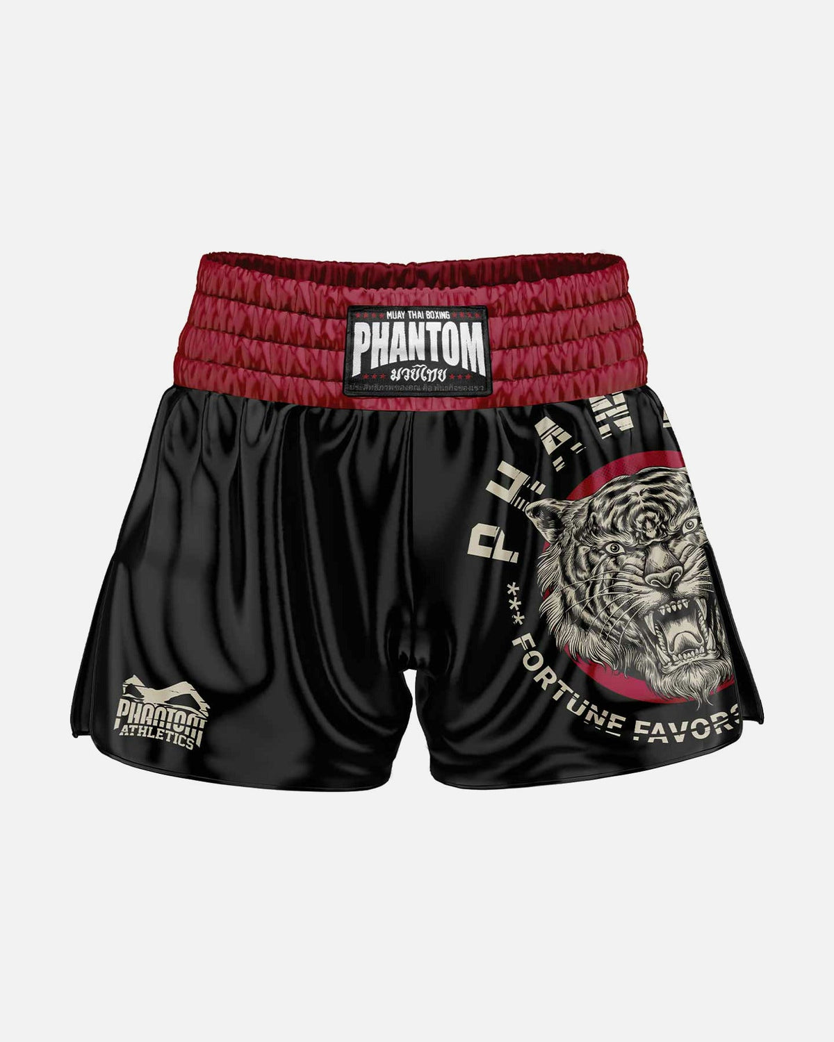 Phantom Athletics Muay Thai Shorts Tiger Unit - Schwarz