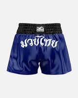 Phantom Athletics Muay Thai Shorts Sak Yant - Blau