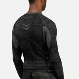 Hayabusa Rashguard Ranked Lange Ärmel - Schwarz