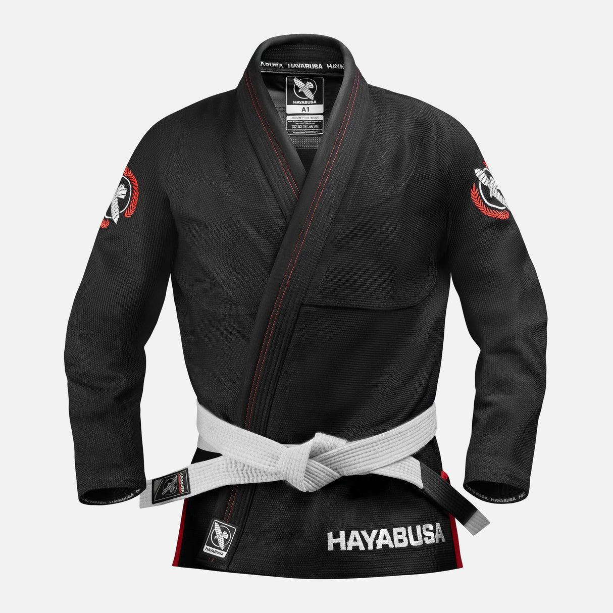Hayabusa BJJ Gi Jacke Valor Lightweight - Schwarz
