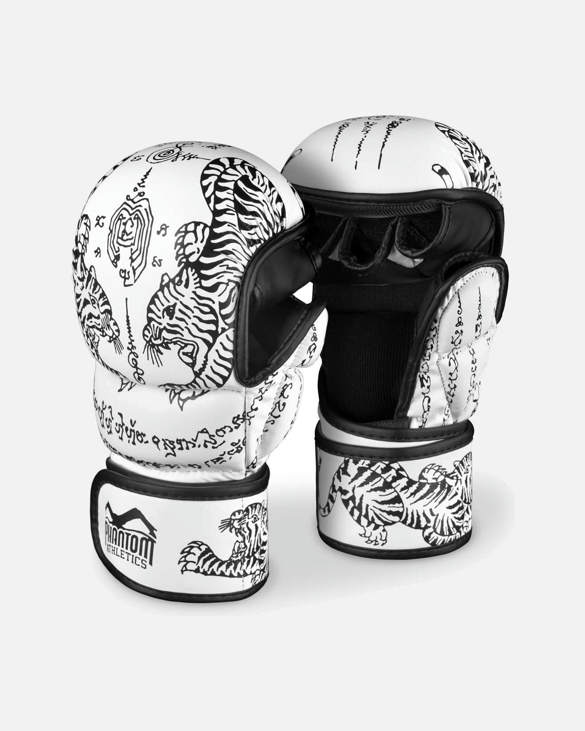 Phantom Athletics MMA Handschuhe Sparring Muay Thai - Weiß