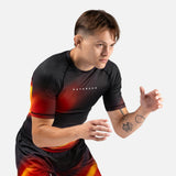 Hayabusa Rashguard Apex Nova Kurzarm - Orange