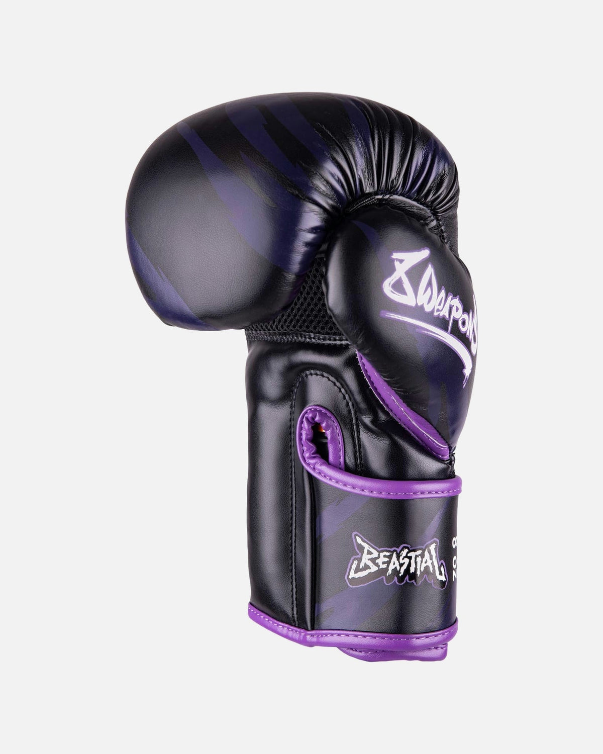 8 WEAPONS Boxhandschuhe Beastial Panther Kinder - Schwarz/Lila