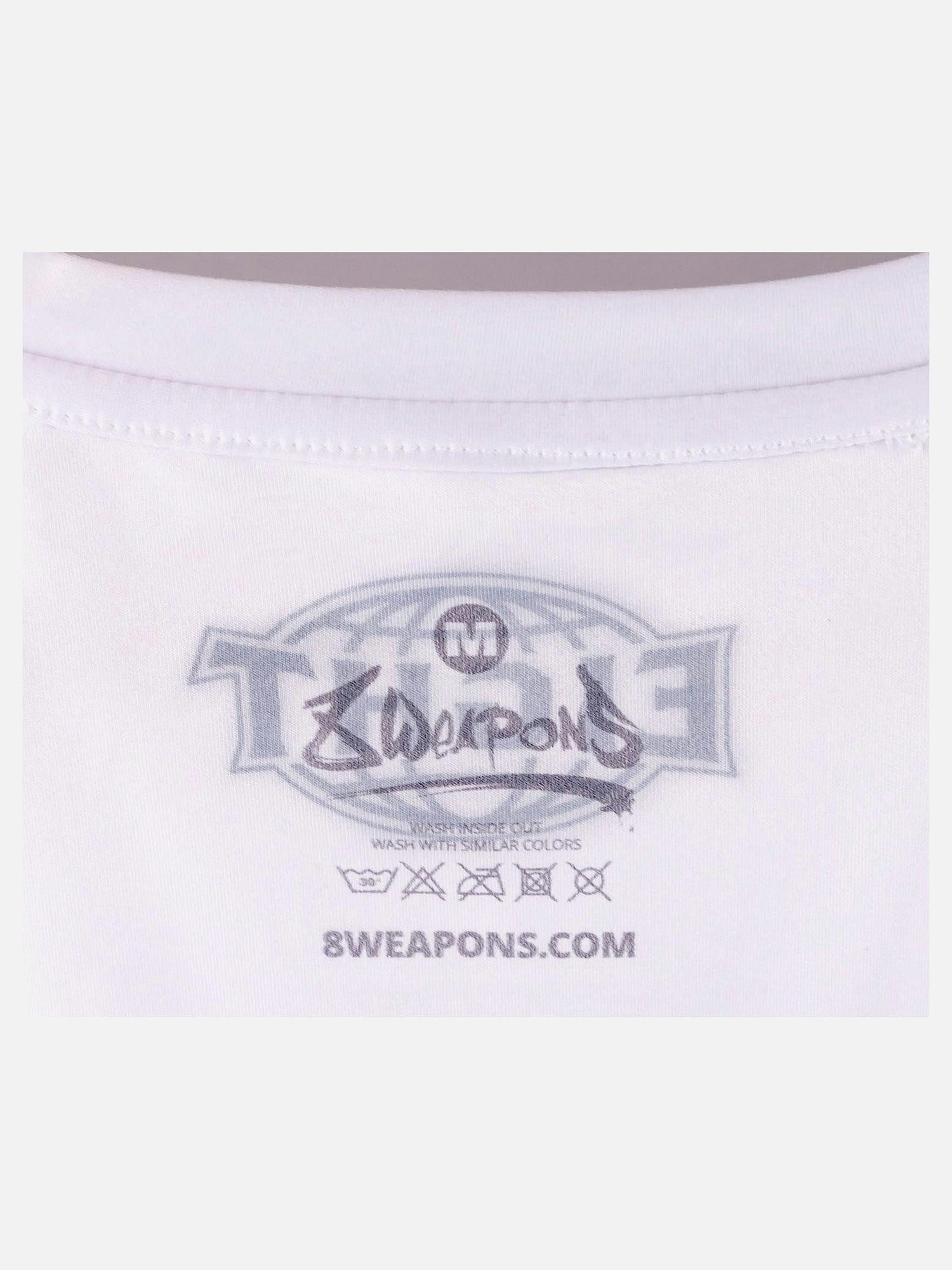 8 WEAPONS Tanktop Bangkok - Weiß/Schwarz