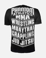 Phantom Athletics T-Shirt EVO MMA Sports - Schwarz