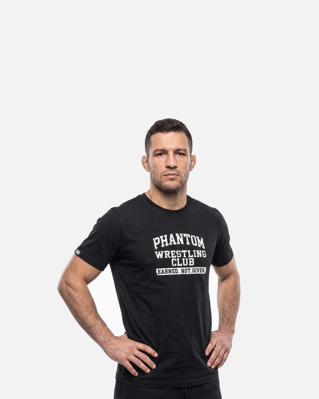 Phantom Athletics T-Shirt Wrestling Club - Schwarz