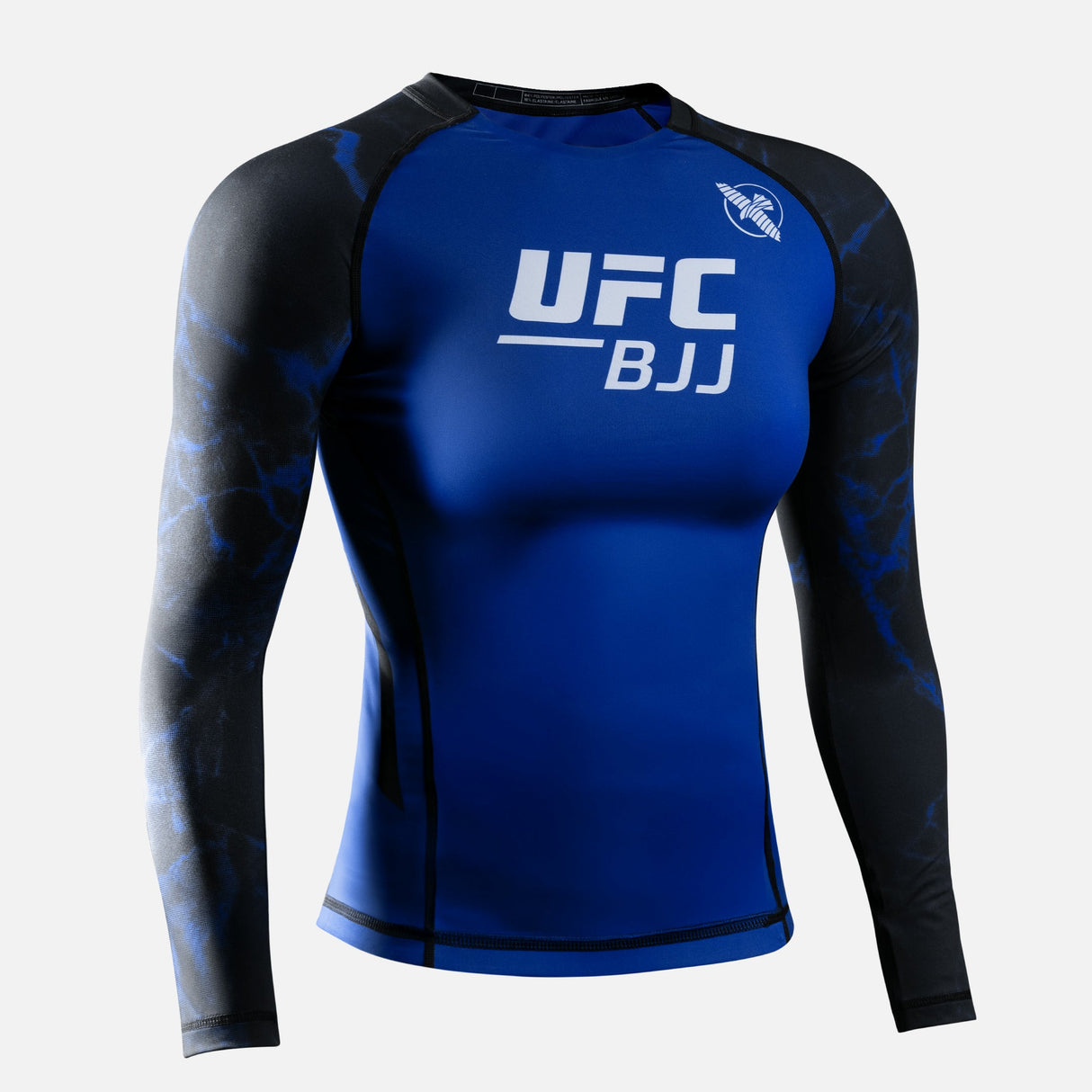 Hayabusa x UFC BJJ Rashguard Lange Ärmel Damen - Schwarz/Blau