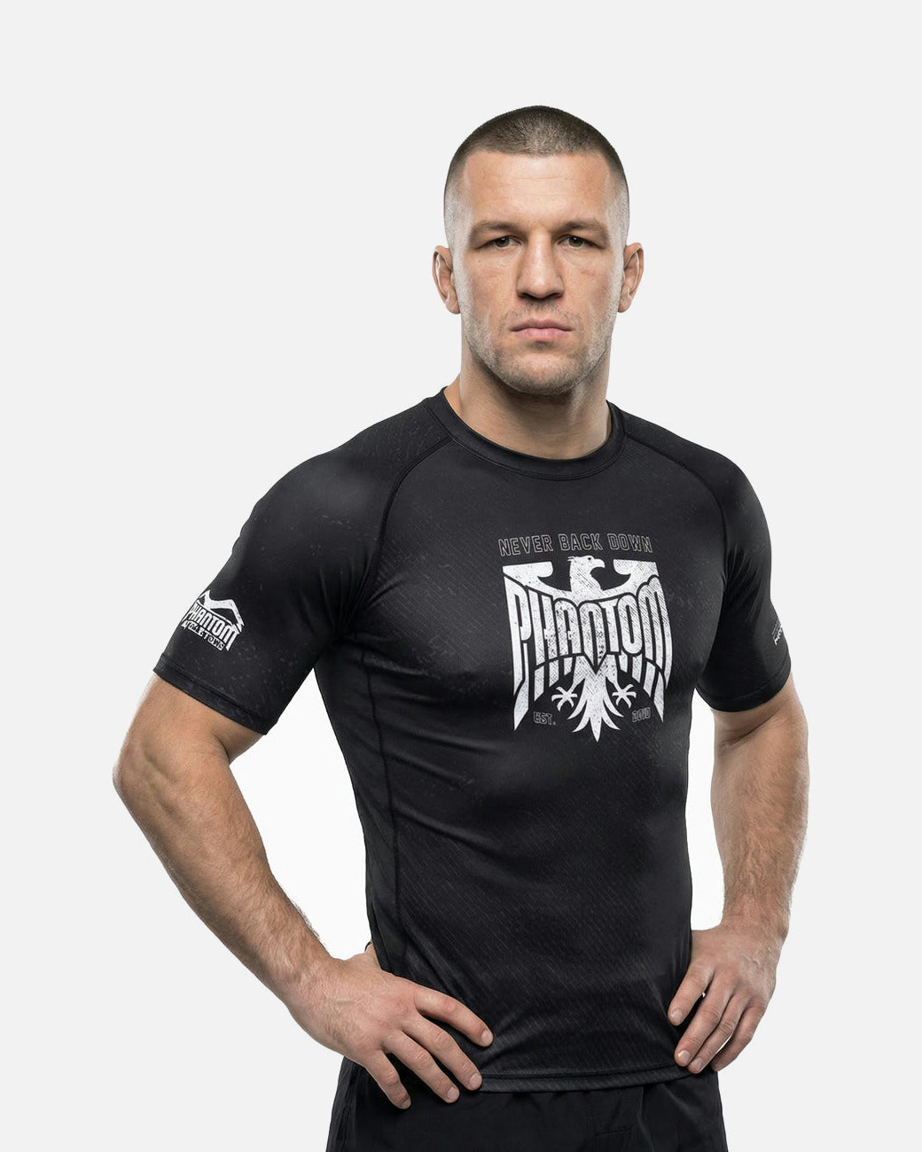 Phantom Athletics Rashguard Germany Eagle Lange Ärmel - Schwarz