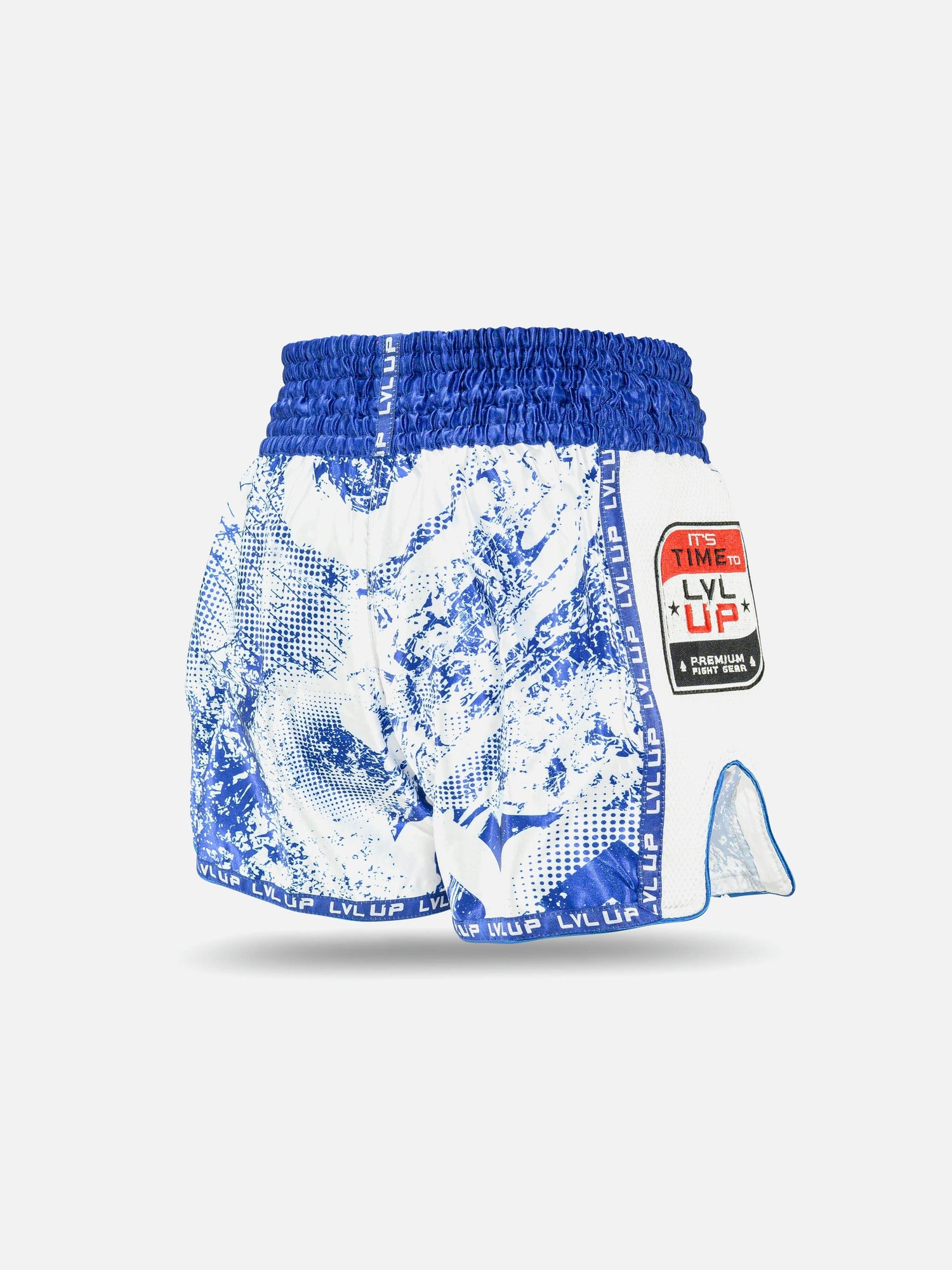 LVL UP Muay Thai Shorts Stadium - Blau