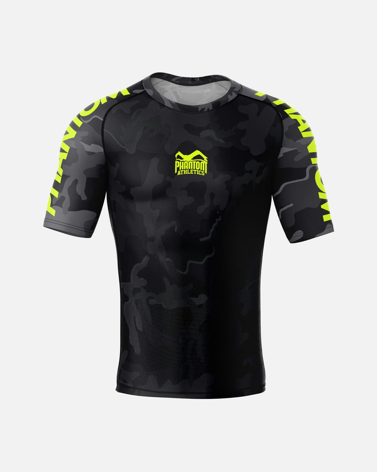 Phantom Athletics Rashguard EVO Neon - Schwarz/Neon