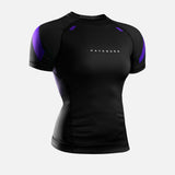 Hayabusa Rashguard Pro Ranked Kurzarm Damen - Lila