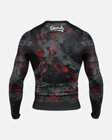 8 WEAPONS Rashguard Hit 2.0 - Schwarz/Rot