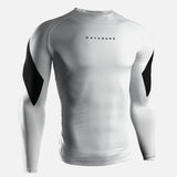 Hayabusa Rashguard Pro Ranked Lange Ärmel - Weiß