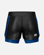 Phantom Athletics Compressie Shorts Fusion-R 2in1 Ranked - Blauw