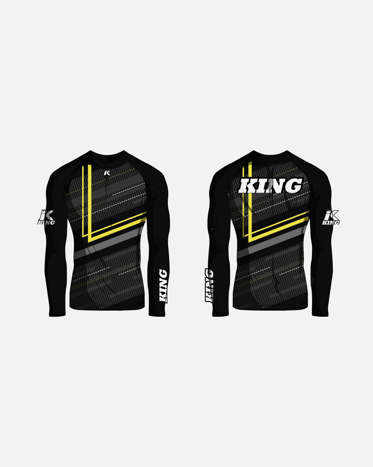 King Pro Boxing Rashguard Blade 2 - Schwarz