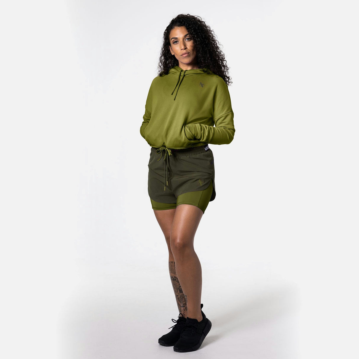 Hayabusa Hoodie Cozy Fleece Damen - Olivgrün