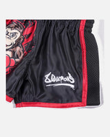 8 WEAPONS Muay-Thai-Shorts Joe - Schwarz/Rot