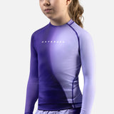 Hayabusa Rashguard Apex Nova Lange Ärmel Kinder - Lila