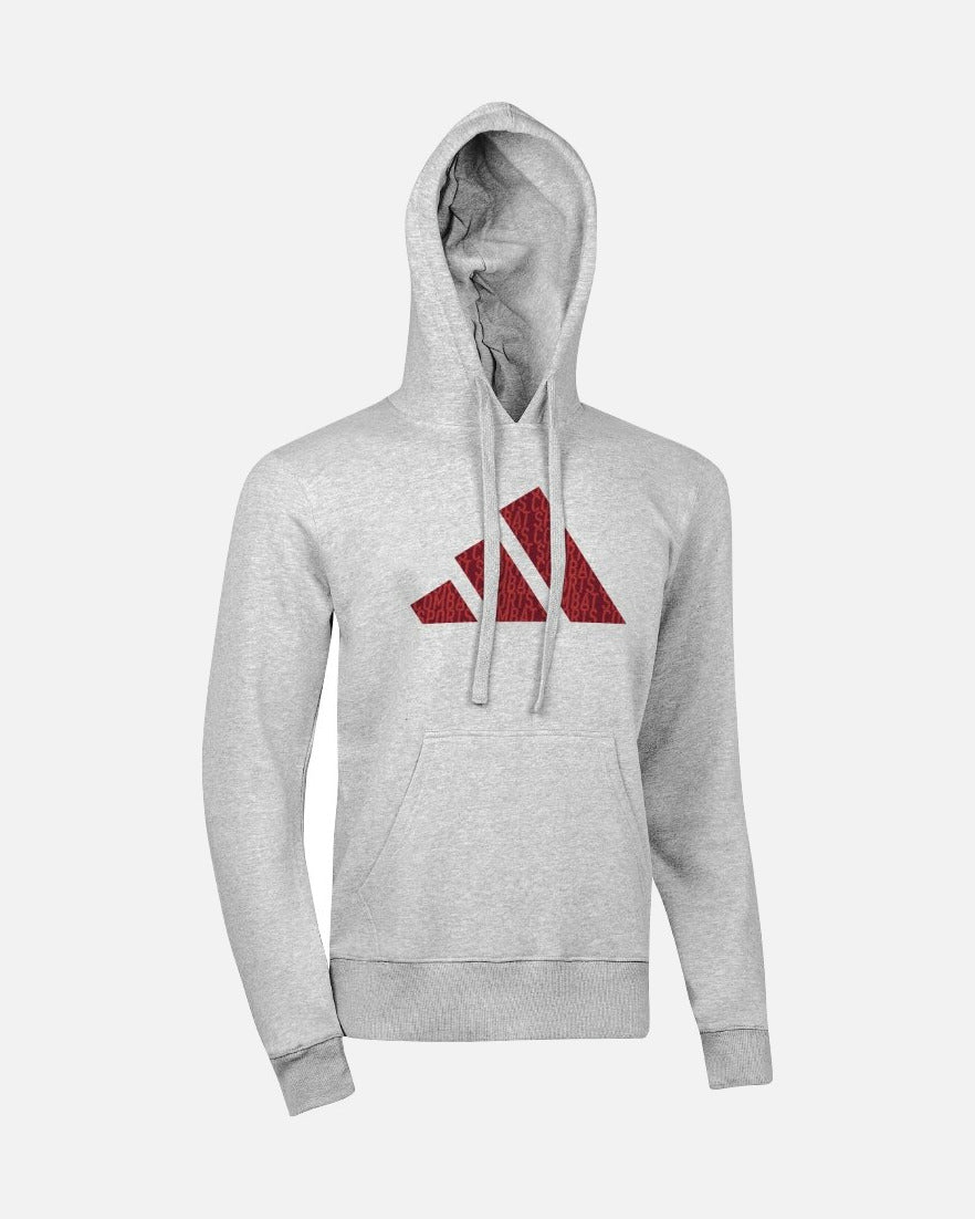 Adidas Hoodie Perfo Script Graphic - Grau