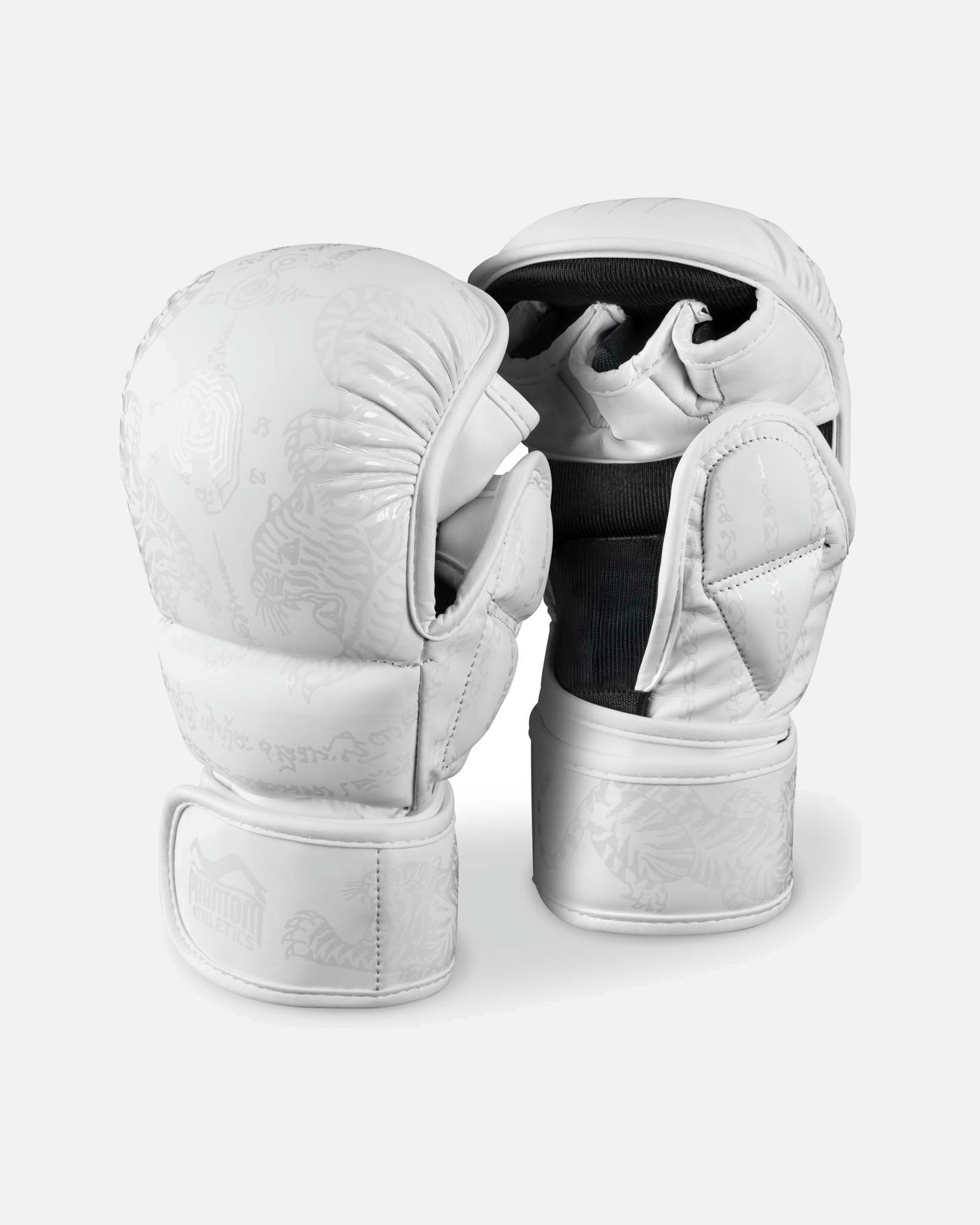 Phantom Athletics MMA Handschuhe Sparring Muay Thai - Frost Weiß