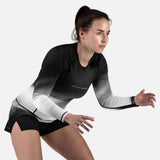 Hayabusa Rashguard Apex Nova Lange Ärmel Damen - Grau