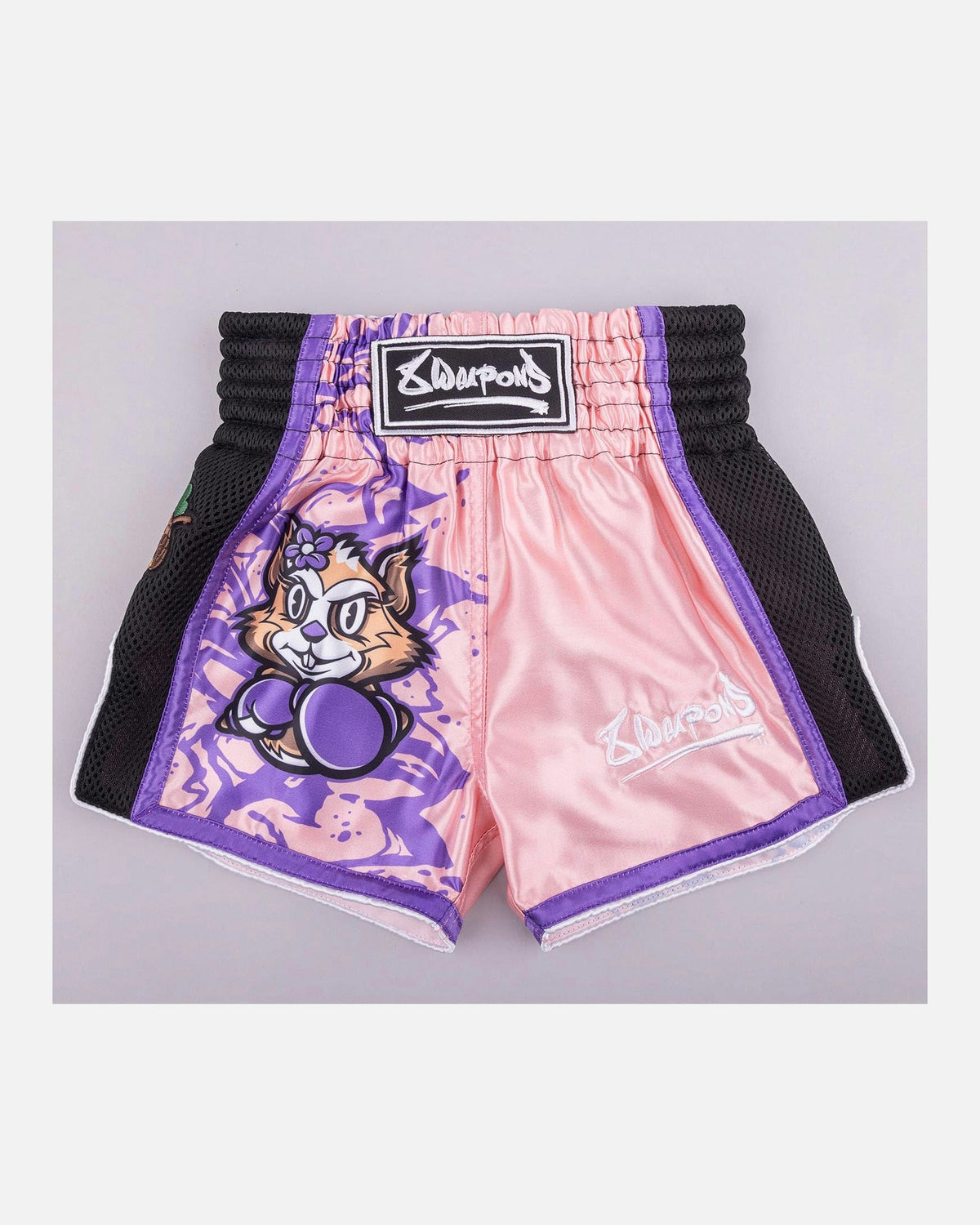 8 WEAPONS Muay-Thai-Shorts Jenny - Rosa