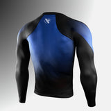 Hayabusa Rashguard Pro Ranked Lange Ärmel - Blau