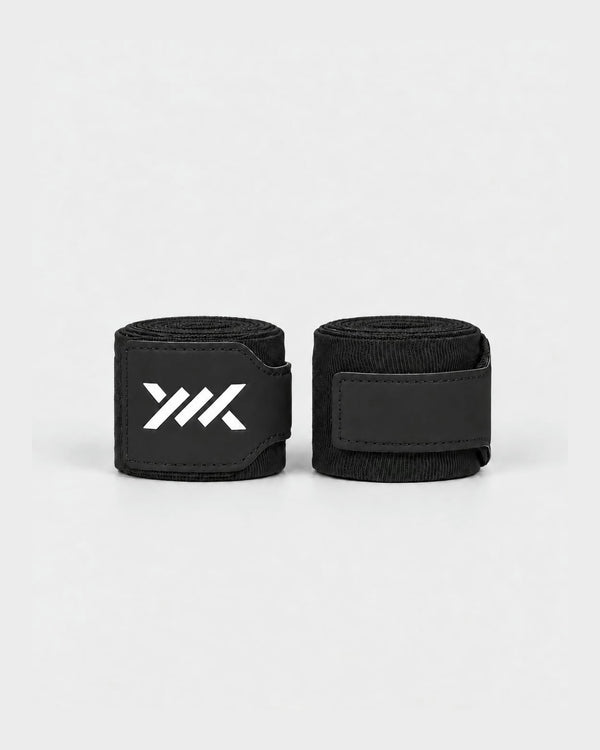 Caged Boxbandagen Essential – Schwarz (inklusive Waschbeutel)