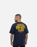 Phantom Athletics T-Shirt Knockout Club Oversize Heavy - Marineblau
