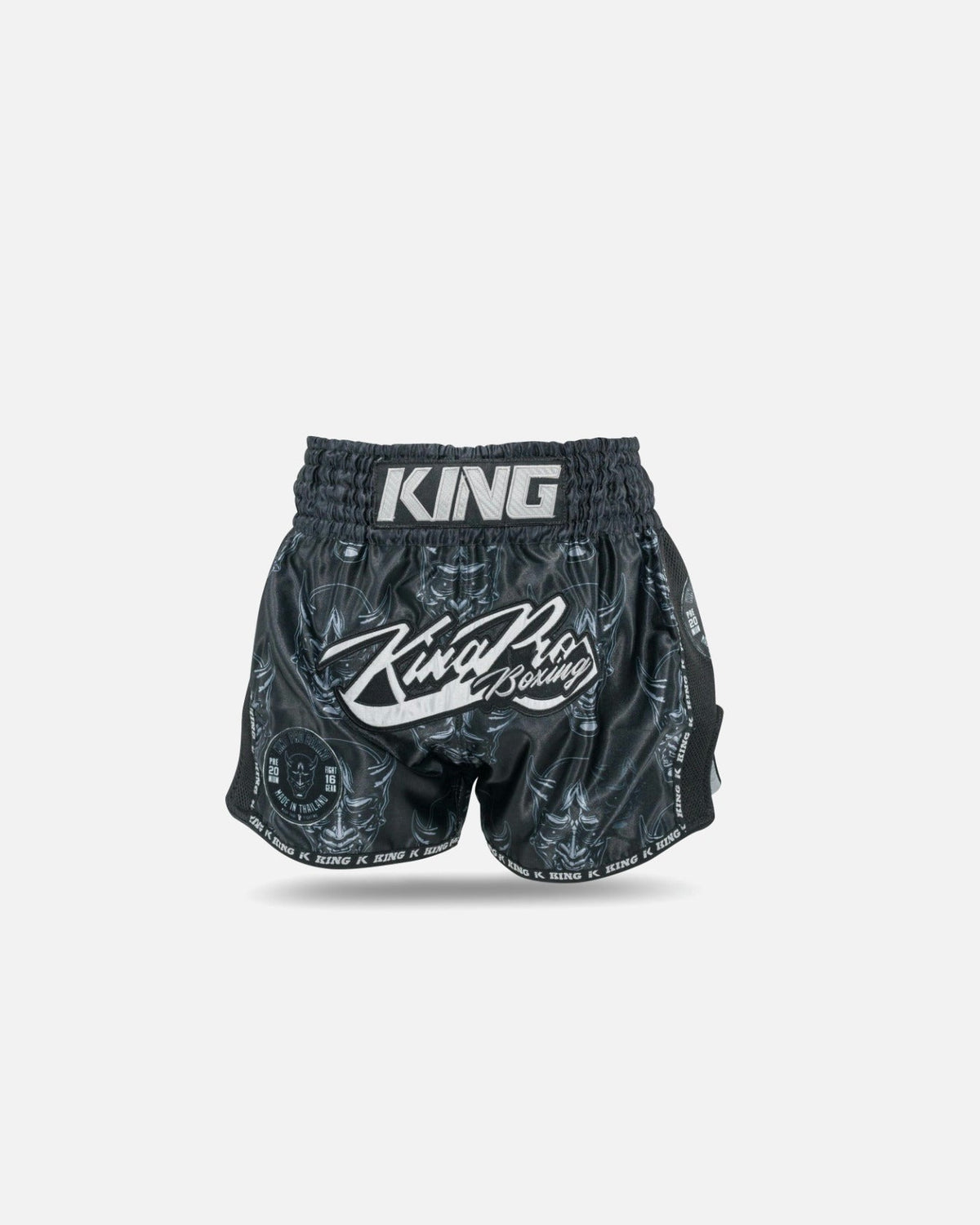 King Pro Boxing Muay Thai Shorts Devil - Schwarz