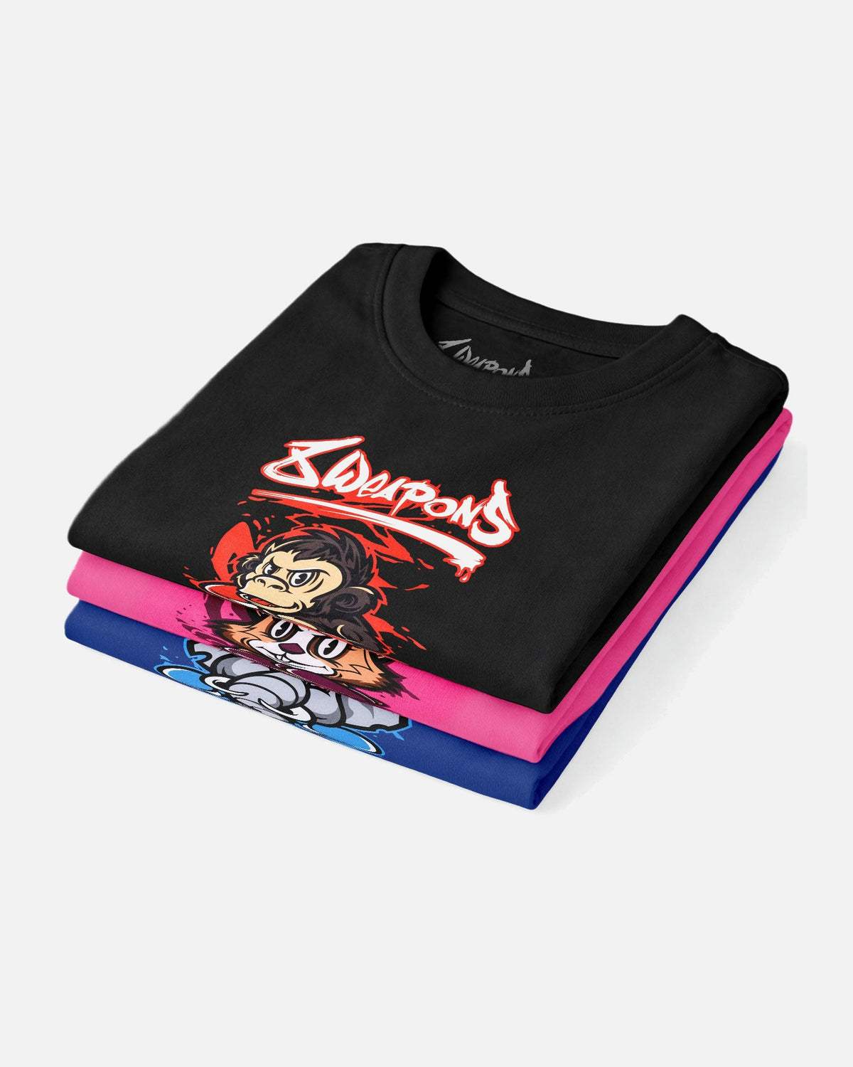 8 WEAPONS T-Shirt Joe - Schwarz/Rot