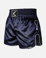 8 WEAPONS Muay Thai Shorts Mongkol - Marineblau/Weiß