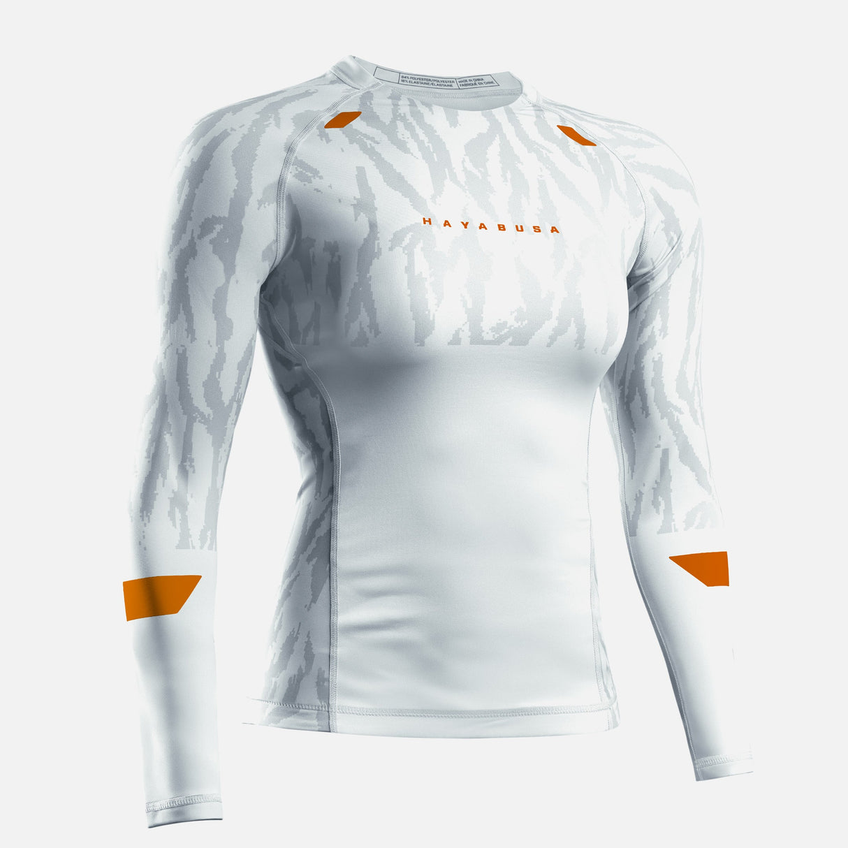 Hayabusa Rashguard Apex Vantage Lange Ärmel Damen - Weiß