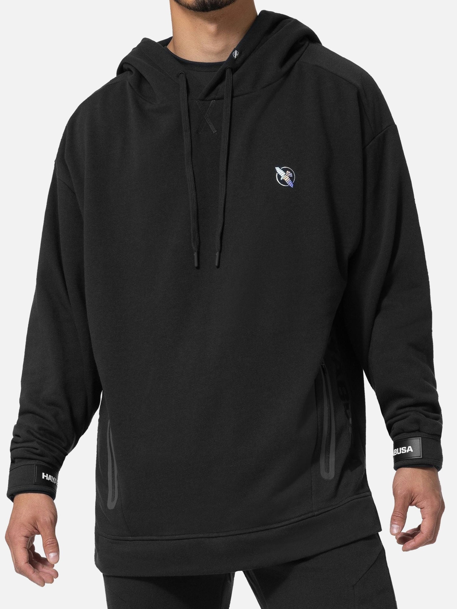 Hayabusa Hoodie Midweight Pullover - Schwarz