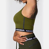 Hayabusa Sport-BH Crossback Damen - Olive
