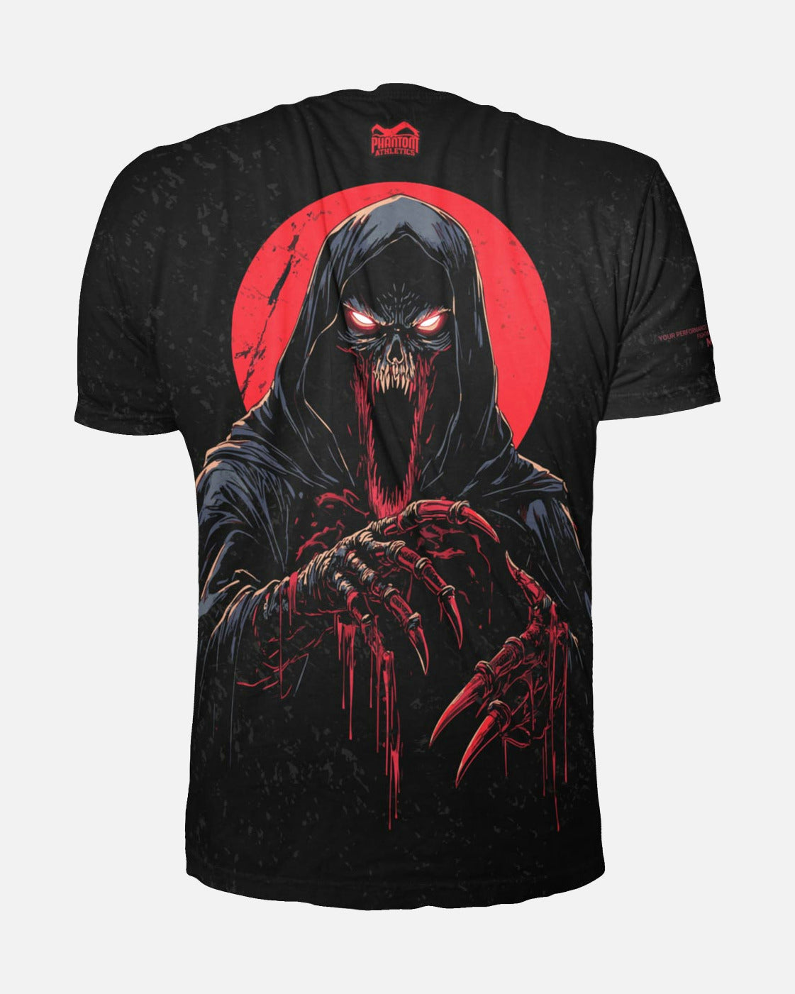 Phantom Athletics T-Shirt EVO+ Bloodshade - Schwarz/Rot