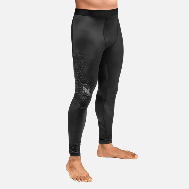 Hayabusa Kompressionsshorts Geo - Grau