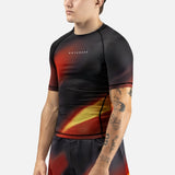 Hayabusa Rashguard Apex Nova Kurzarm - Orange