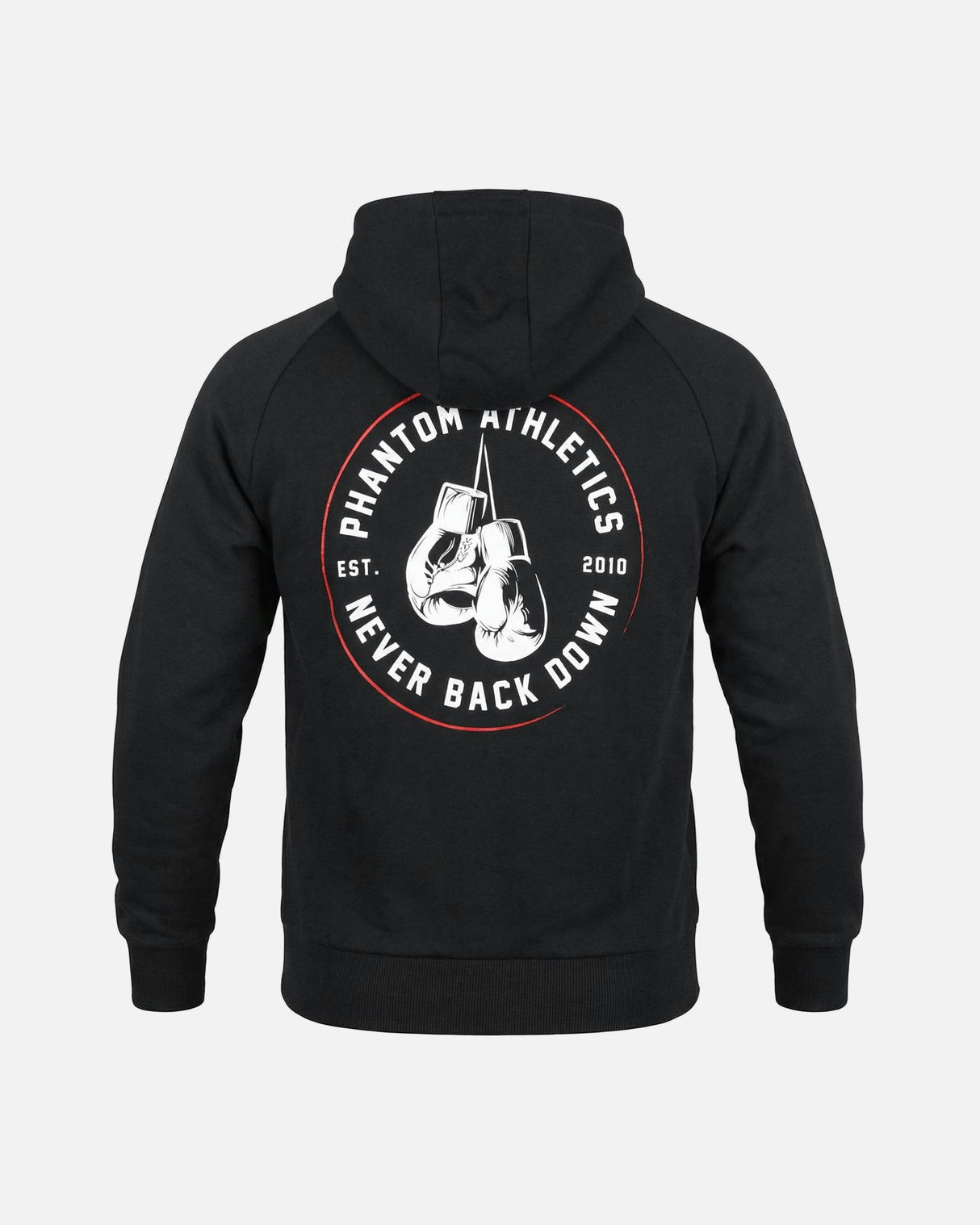 Phantom Athletics Hoodie Never Back Down - Schwarz