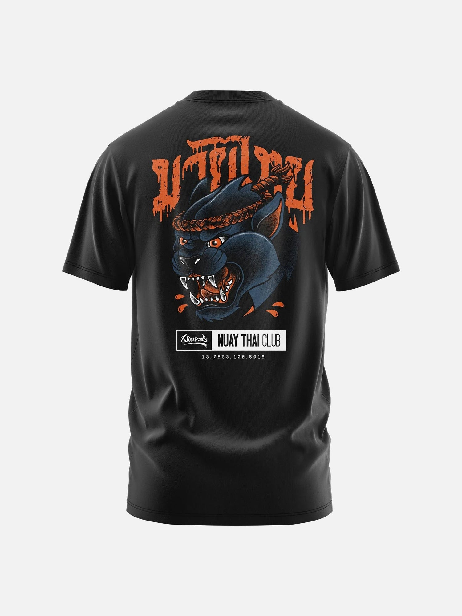 8 WEAPONS T-Shirt Panther - Schwarz