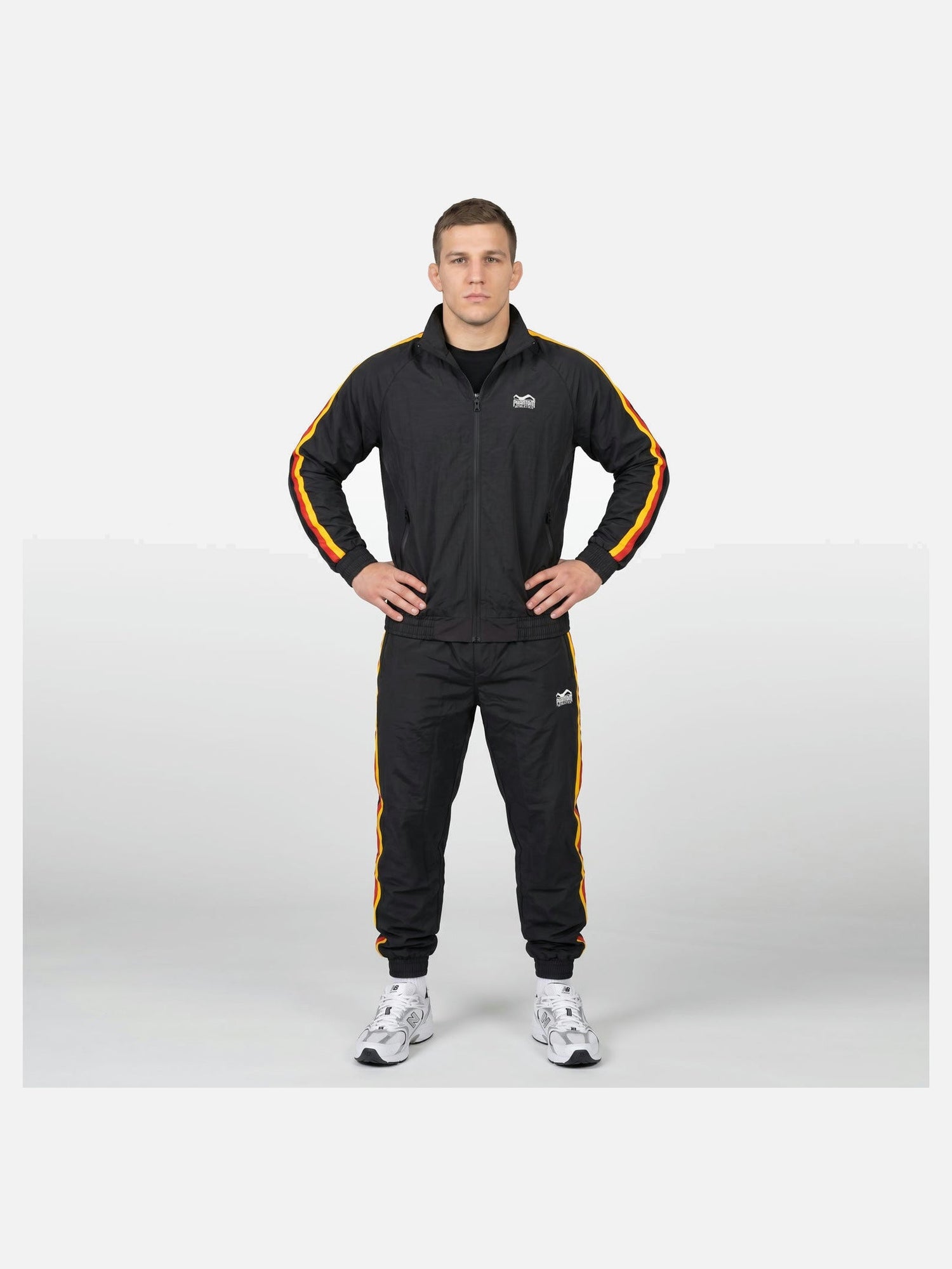Phantom Athletics Trainingshose DMC Team Germany - Schwarz/Rot/Gold