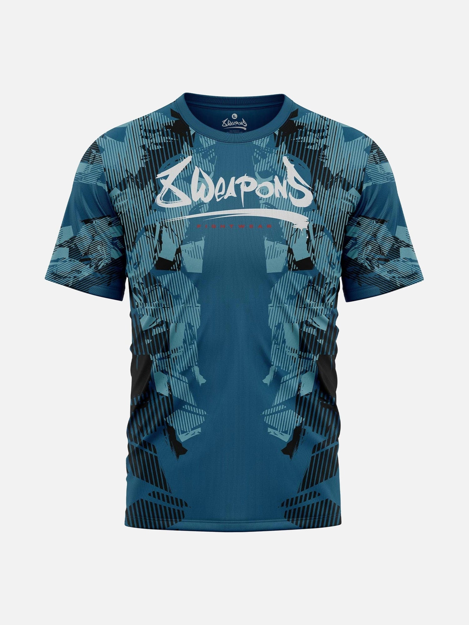 8 WEAPONS T-Shirt Funktionell Hit 2.0 - Marineblau/Schwarz