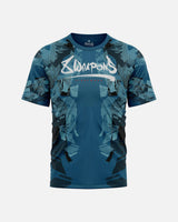 8 WEAPONS T-Shirt Funktionell Hit 2.0 - Marineblau/Schwarz