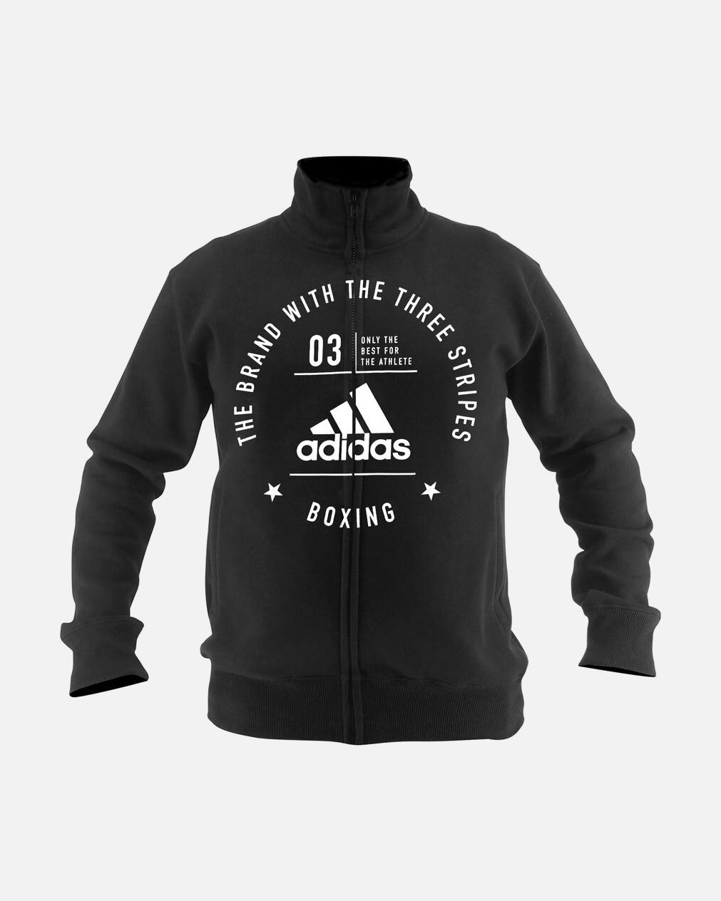 Adidas Trainingsjacke Community Boxing - Schwarz/Weiß