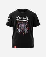 8 WEAPONS T-Shirt Beastial Wolf - Schwarz/Rot