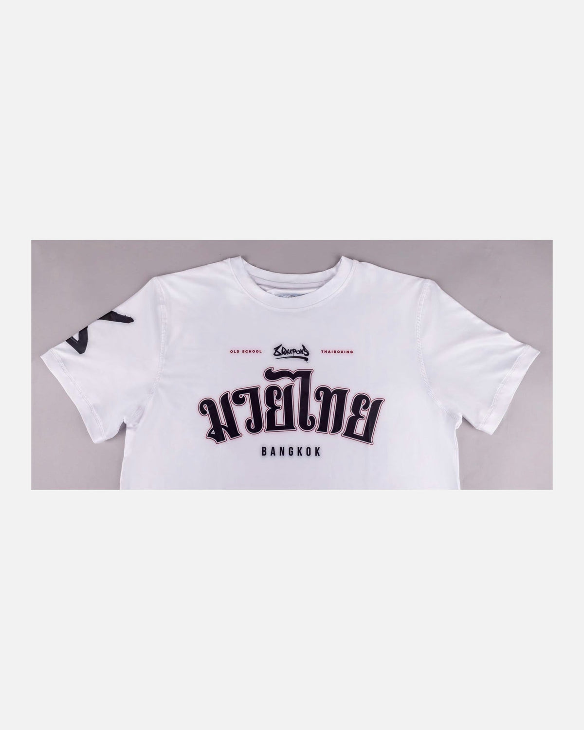 8 WEAPONS T-Shirt Bangkok – Weiß/Schwarz