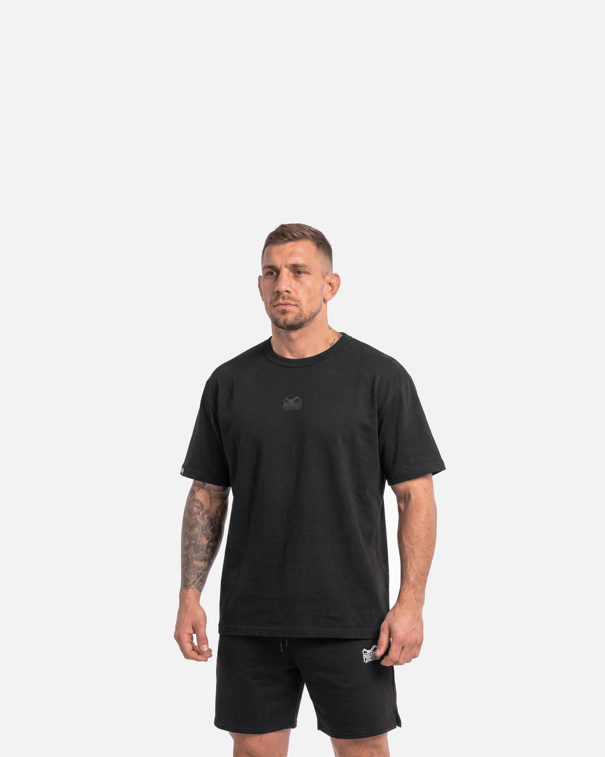 Phantom Athletics T-Shirt Oversize Blacked - Schwarz