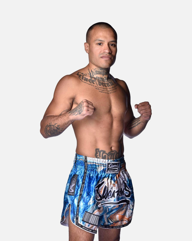 8 WEAPONS Muay-Thai-Shorts Vivo Vertigo - Mehrfarbig